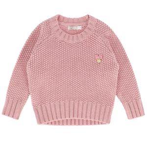 Crew neck Long sleeve Winter Top Knitted Pullover Kids Children Girl Boy Clothes