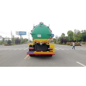 Q235 Carbon Steel Vacuum Sewage Suction Truck 10cbm 10000liters