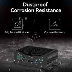 Intel Core i7 Series Industrial PC With Dual DDR4 RAM mSATA M2 SSD Linux And