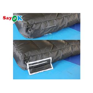 Black Inflatable Tunnel Tent Multi Function For Activities Exhibitions