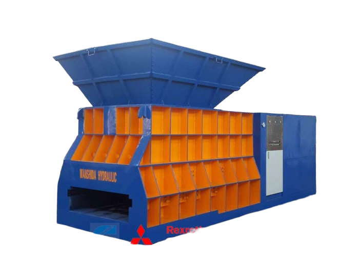 Heavy-Duty Horizontal Container Metal Shear 2-3t/Min For Steel Bars Cut With Air