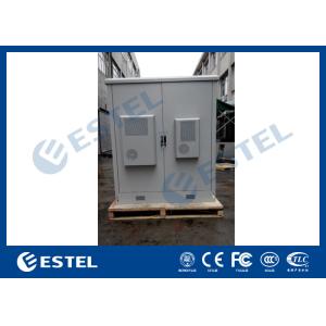Telecom Cabinets Outdoor Equipment Enclosure 1200W / 500W Air Conditioner