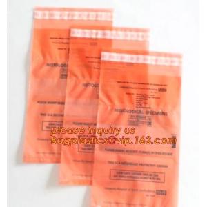 Biodegradable Biohazard Specimen Bag, Biohazard Specimen Transport Bag, Medical