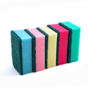Customized Eco-Friendly Kitchen Cleaning Sponge Scourer