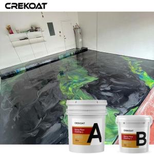 Residential Metallic Floor Coating Long Lasting Resistance To Wear