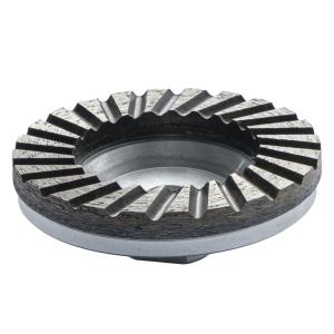 Aluminium Cup Turbo Segments Diamond Grinding Disc For Stone Slabs Floor