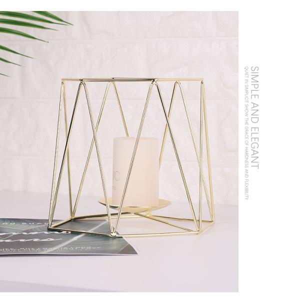 Hot Sale The New Candle Holder Luxury Wedding Candle Holder Stand Metal Candlestick