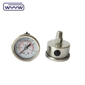 Semi-Stainless Steel Oil Filled Pressure Gauge