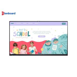86 Inch Interactive White Board Education Interactive Display Qtenboard ODM