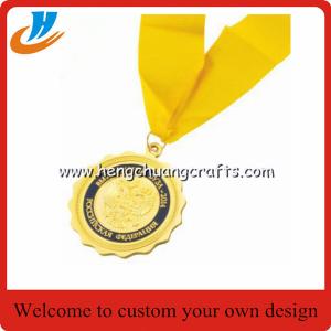 China stock metal blank medals, gold silver bronze blank race medals cheap