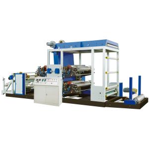 Both Side Continuous Printing Machine One Time For Woven Bag 80m/Min