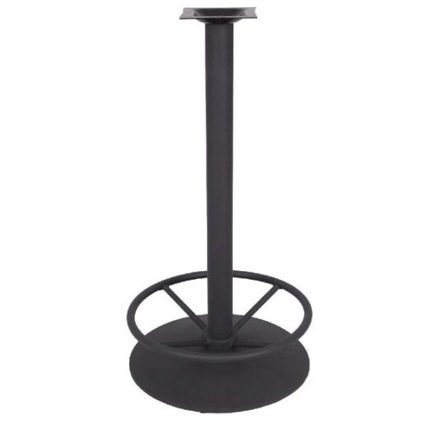 Classical design round Table leg with Footring Bistro Table Base Outdoor