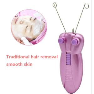 Lady Men Bee Electric Face Epilator Cotton Thread Loose Power With Indictator