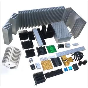 Anodizing Led Heat Sink Aluminum 6063 T5 CNC Aluminum Heatsinks