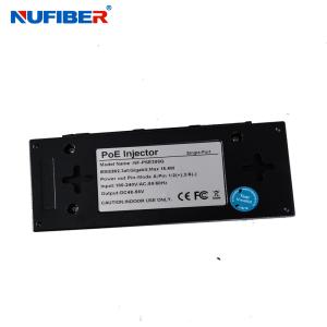 Customized Data POE Injector / Adapter / Extender Single Port 30w 60w 90w
