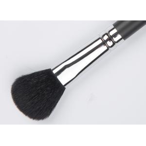 Custom Private Label Cheek Makeup Brush With High Quality Natural Black Goat