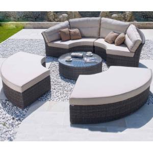 Quality Rattan Wicker Chaise Lounge Chair Set Modern Poly Patio Canopy Sunproof Lounger for sale