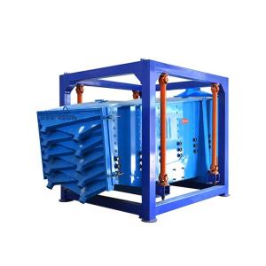 SUS304 Rectangular 2.2kw Fertilizer Rotex Screener