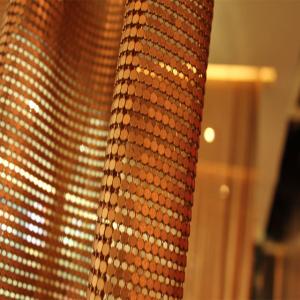 Quality China hot sale high quality cheap beautiful and colorful Metallic Sequin Fabric for clothing, room divide for sale