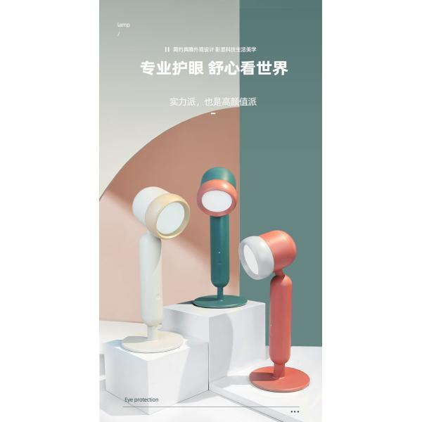 USB Rechargeable Dimmable 6Watt 3.7V LED Touch Desk Lamp Eye Protection