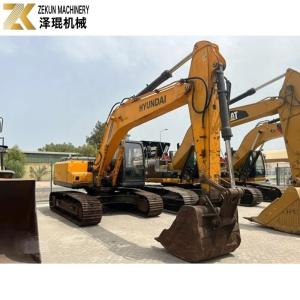 South Korea 22 Ton Used Hyundai R220LC-7 Excavator For Digging Year 2016