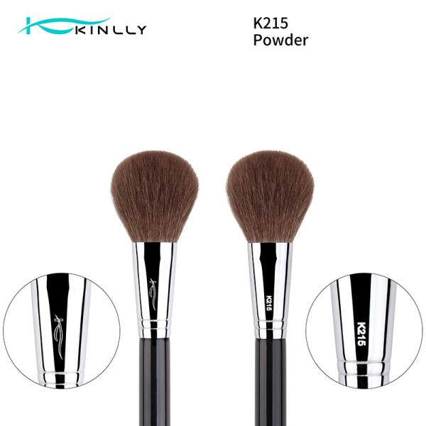 Buy Silver Blusher Natural Hair Makeup Brush for face at wholesale prices
