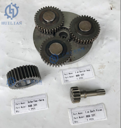 Planetary Sun Gear Carrier Assy 2nd Travel Final Drive Gear Parts For Excavator