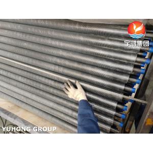 Carbon Steel Fin Tube , Extruded Type , ASTM A179 with Aluminum 6063 , Air