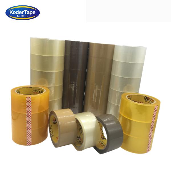 Buy Marrones Transparente Packing Adhesive Tape Cintas De Embalar Opacas at wholesale prices