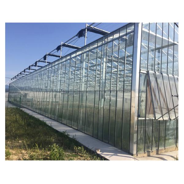 High Yield Three Layer Glass Greenhouse for Optimal Plant Growth and Vegetable Farming