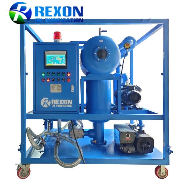 100L/MIN Electrically Heated Transformer Oil Purifier With Automatic Operation