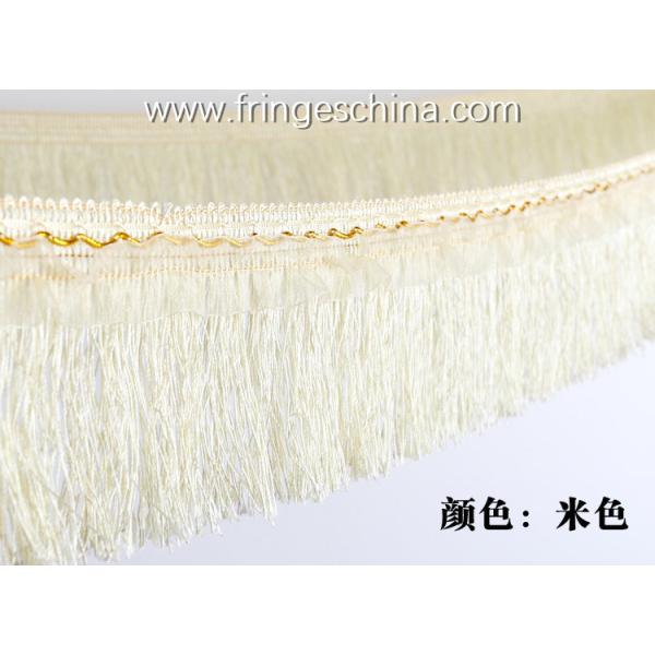 Latest decorative OEM custom design tassel fringe for curtain cushion trimmings