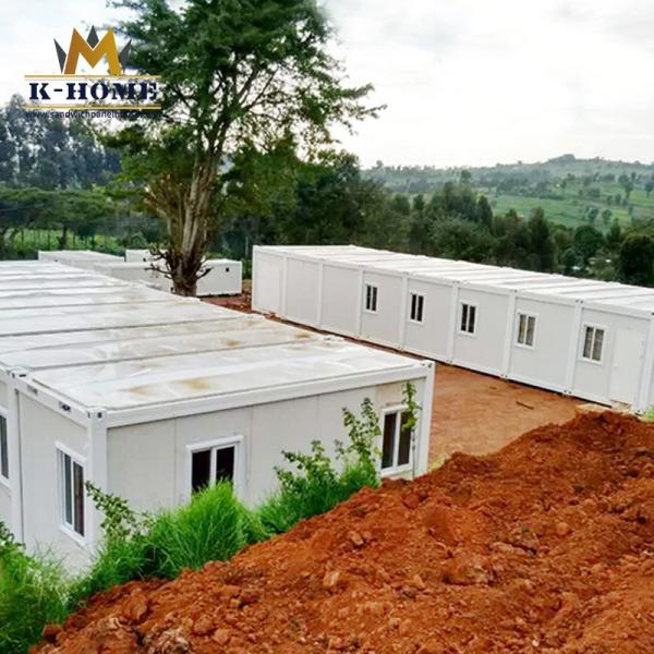Buy Portable Container Living Quarters Modular Construction Accommodation at wholesale prices