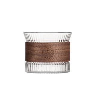 Modern Design Hammer Pattern Glass Cup for High Borosilicate Glass Coffee and