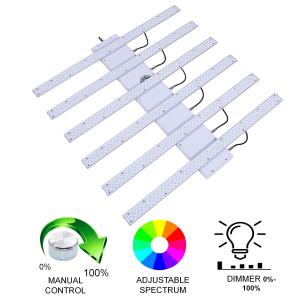 Energy Saving Led Veg Grow Lights / Indoor Grow Lamps No Noise Easy To Maintain