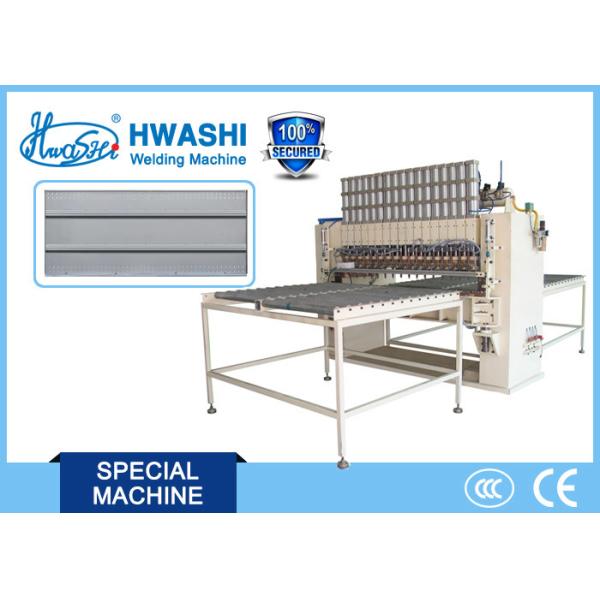 Metallic Cabinet Spot Sheet Metal Welder , Electrical Board Stiffener Welding