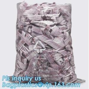 Custom Printed Yellow Biohazard Compost Disposal Plastic Biodegradable Yard