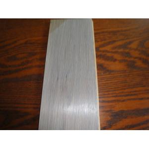 Buy cheap solid oak flooring ,Grey color Stained from wholesalers