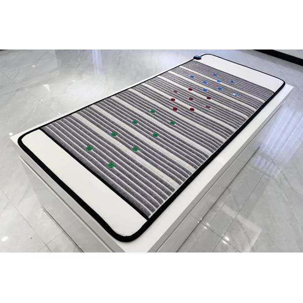 Buy PEMF Amethyst Crystal Heating Pad 180x90cm Infrared Stone Heating Pad at wholesale prices