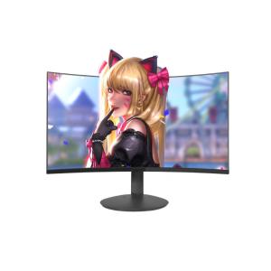 Black Desktop 2ms 1080p 60hz Curved Monitor / Lcd Pc Monitors
