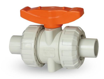 Buy Anti Abrasion PVDF True Union Ball Valve Leak Proof UV Resistant at wholesale prices