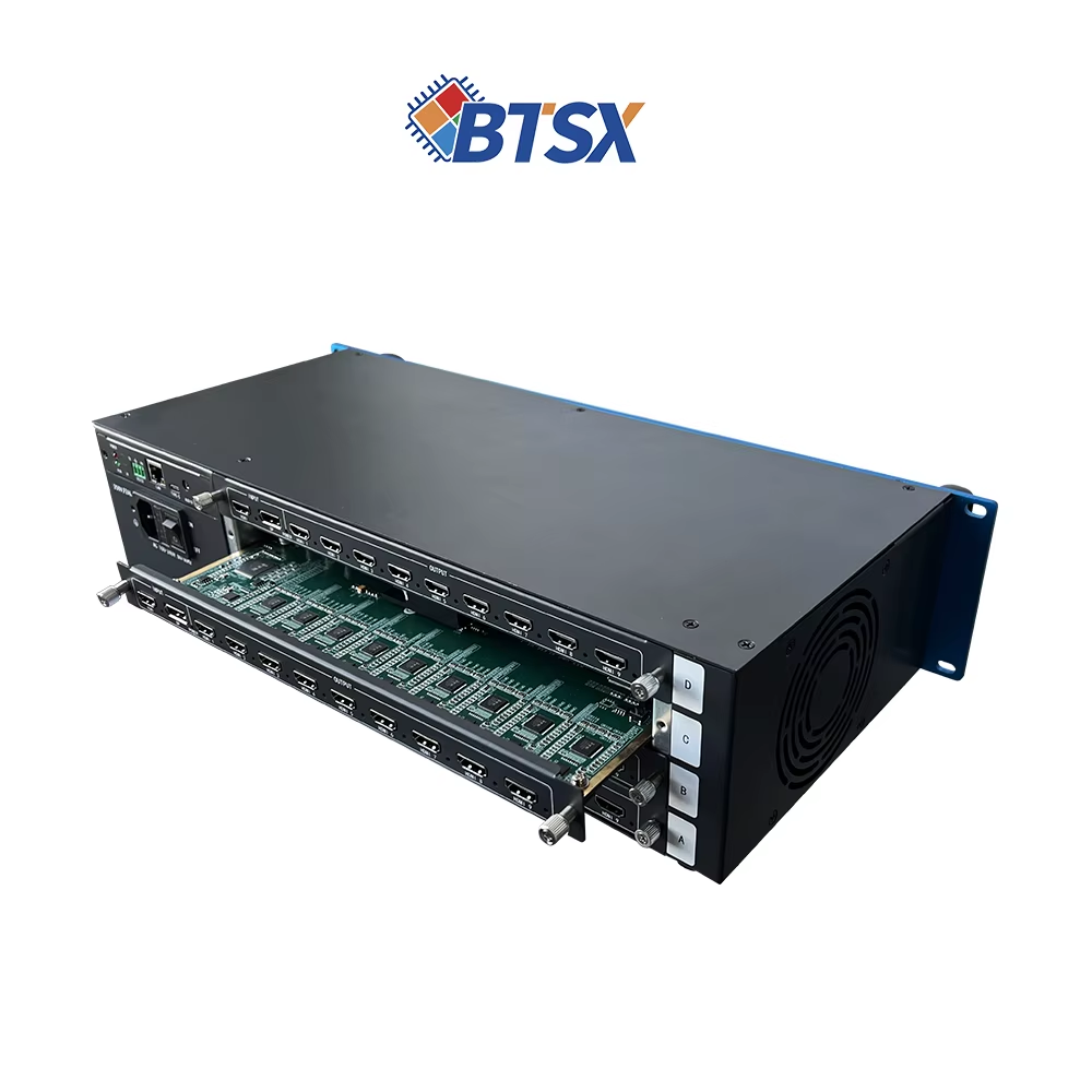 Quality 8K60 4-in-36-out Video Wall Controller with 4x9 Splicing and 36x HDMI Output for Large Screen Displays for sale