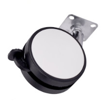 Buy 82mm Locking PU Castor Wheel For Furnitures at wholesale prices