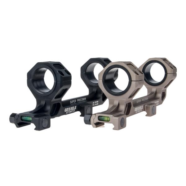 Easy To See Picatinny Style Rings , 25 / 30mm Optic Mount Hunting Angle Adjustable