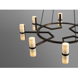 Voltaire Circular Chandelier 2404 48DIA x 60OAH Illuminate Your Space
