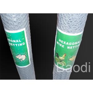 Galvanized Metal Chicken Wire In Roll Used For Poultry Fencing