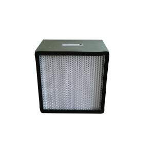 Quality Galvanized Steel Frame 0.3um Deep Pleat HEPA Filter For Cleaning Room for sale