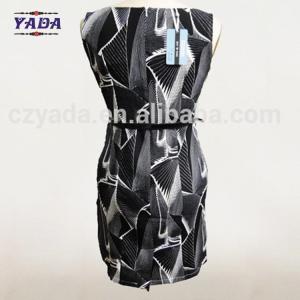 Women print long fashion a line dress ladies sexy women clothing dresses lady