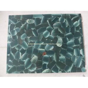 China Lotus Jasper Semiprecious Stone Slab on sale