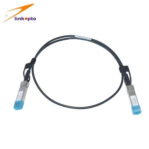 25G Copper DAC Direct Attach Cable 1 Meter SFP28 To SFP28 High Performance